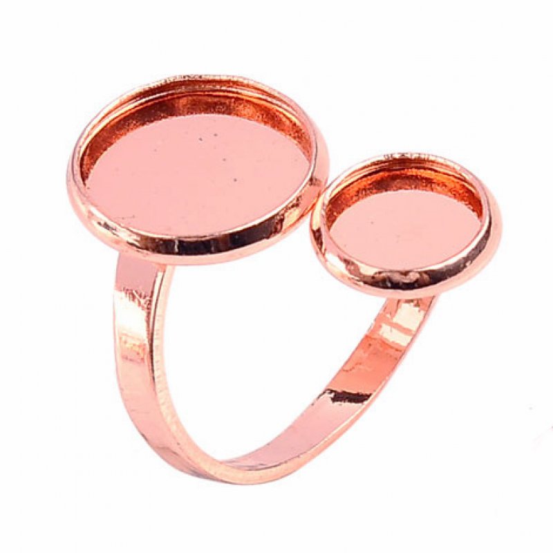 Finggering Fassung rosegold