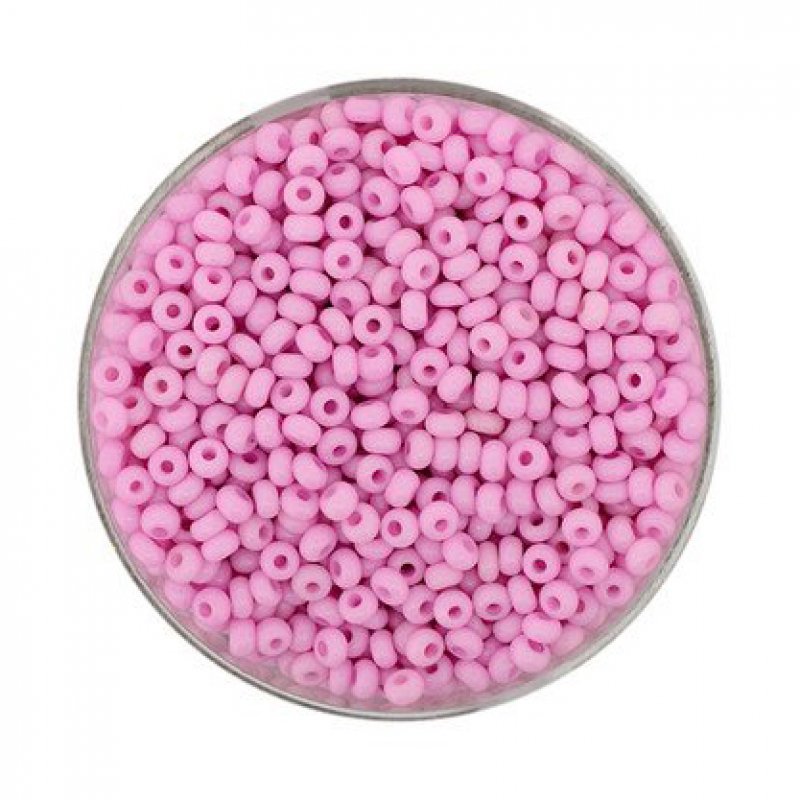 Rocailles hellrosa soft 2,6mm 17g Dose