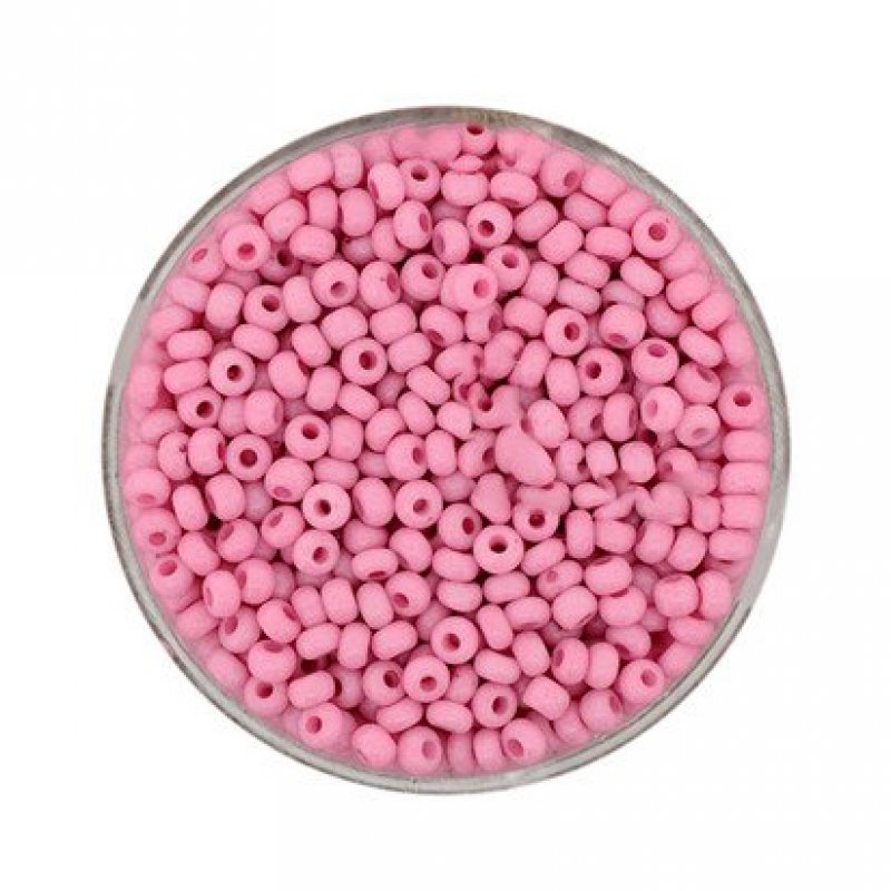 Rocailles rosa soft 2,6mm 17g Dose