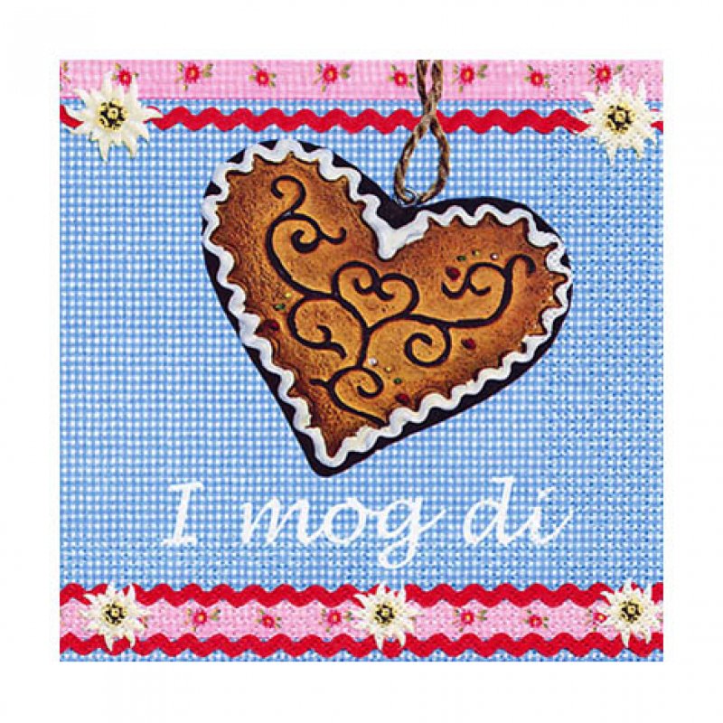 Serviette I mog di 33x33cm