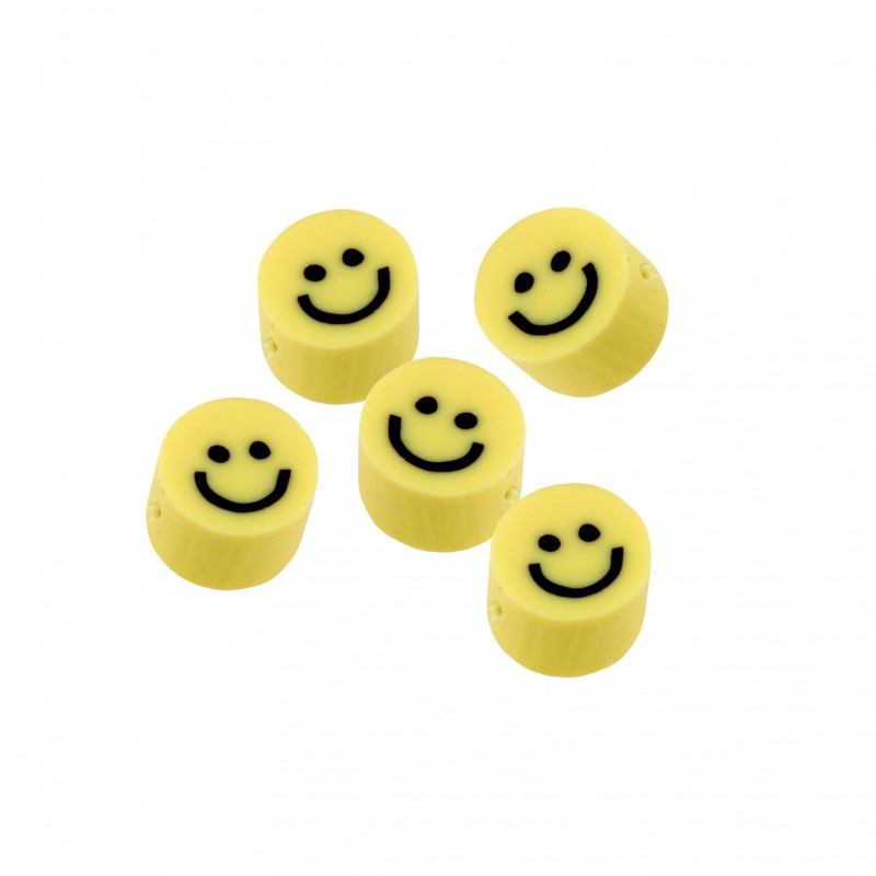 Smileyperle gelb 5-6mm