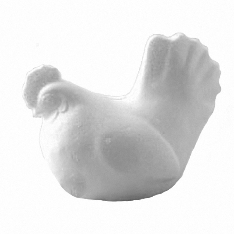Styroporhuhn 15cm