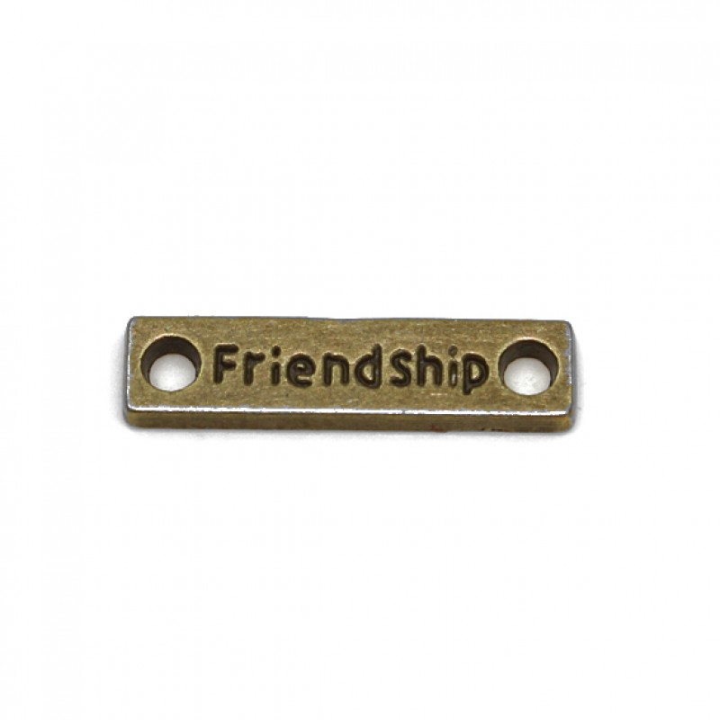 Armbandverbinder Friendship bronze