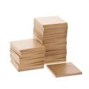 Blanko MDF-Quadrate 6x6cm 30 Stück