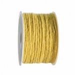 Filzschnur 4mm gelb 1m