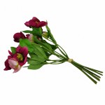 Christrose künstlich 28cm Pick pink/rosa