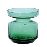 Glasvase Zwiebelglas 12cm grün