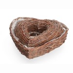 Pflanzherz Edelweide 36/29cm 2er Set