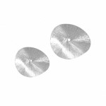 Scheibe gebogen 925 Silber diverse Größen