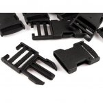 Gurtband-Steckverschluss 30mm schwarz