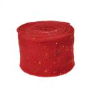 Filzband 15cm Konfetti rot