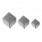 Alu-Würfel 8-14mm silber