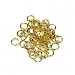 Spaltring 4mm gold