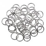 Spaltring 6mm silber