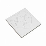 Blanko Puzzle Herzform 8tlg