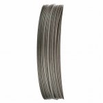 Collierdraht 0,5mm silber 1m