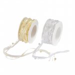 Dekoband Perlenband 10m