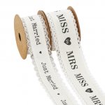Dekoband 40mm Hochzeit 10m