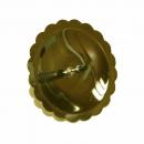 Adventskranz-Kerzenhalter 6cm gold glänzend 4er