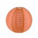 Lampion Nylon 30 cm lachsfarben