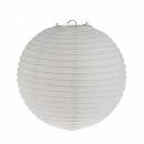 Lampion Nylon 30 cm weiß
