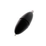 Oliven-Magnetverschluss 17mm schwarz