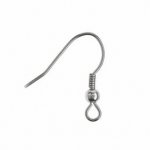 Ohrhaken 20mm silber
