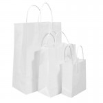 Blanko Papiertüten 15x12cm weiß 10 Stück
