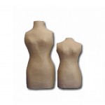 Papp-Torso 30/43cm weiblich