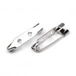 Broschennadel 25mm hellsilber