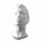 Styropor Kopf 33cm Mann/Frau