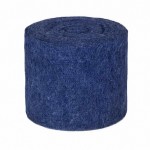 Filzband 15cm dunkelblau meliert