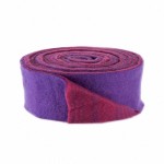 Filzband 7,5cm DUO lila 1m