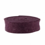 Filzband 7,5cm UNI pflaume 1m