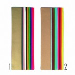 Wachsplatten-Sortiment bunt 10er Set
